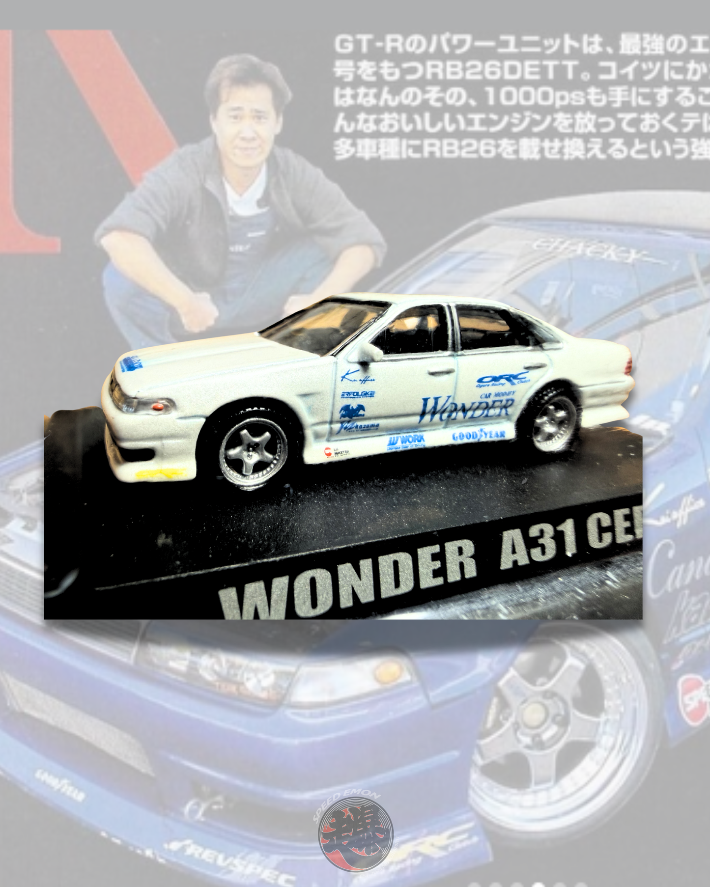 Drift Heaven WONDER A31 CERFIRO (White) 1/64