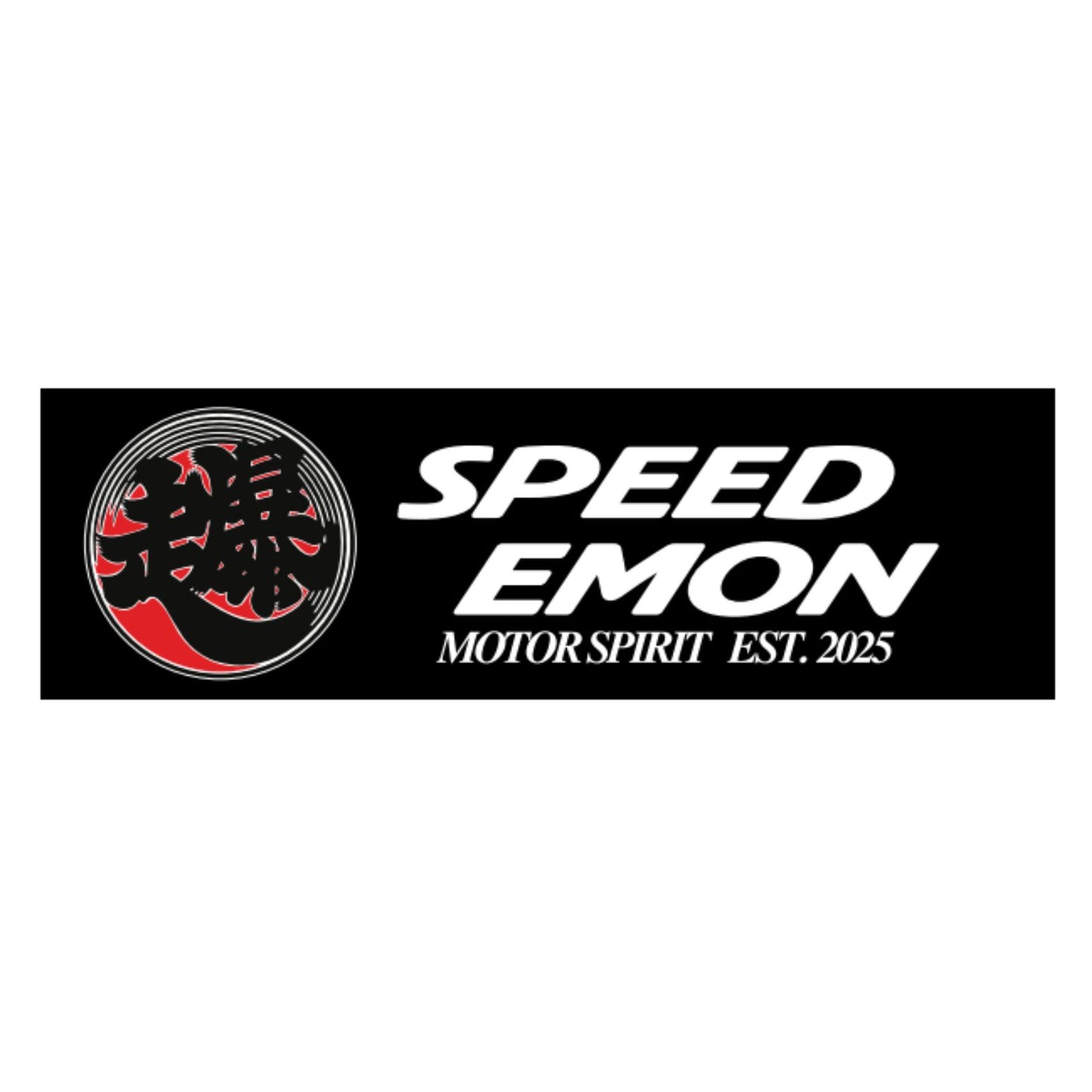 Slap Sticker - SPEED EMON OG Logo