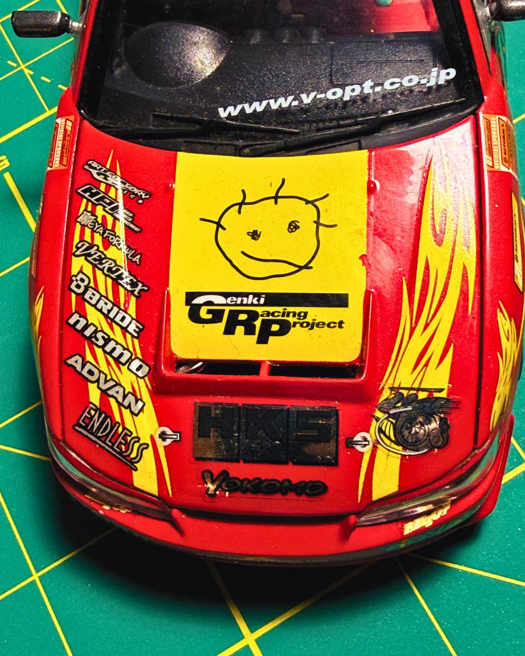HKS GAENKI 2004 D1 GP S15 Silvia 1/24 by HOTWORKS