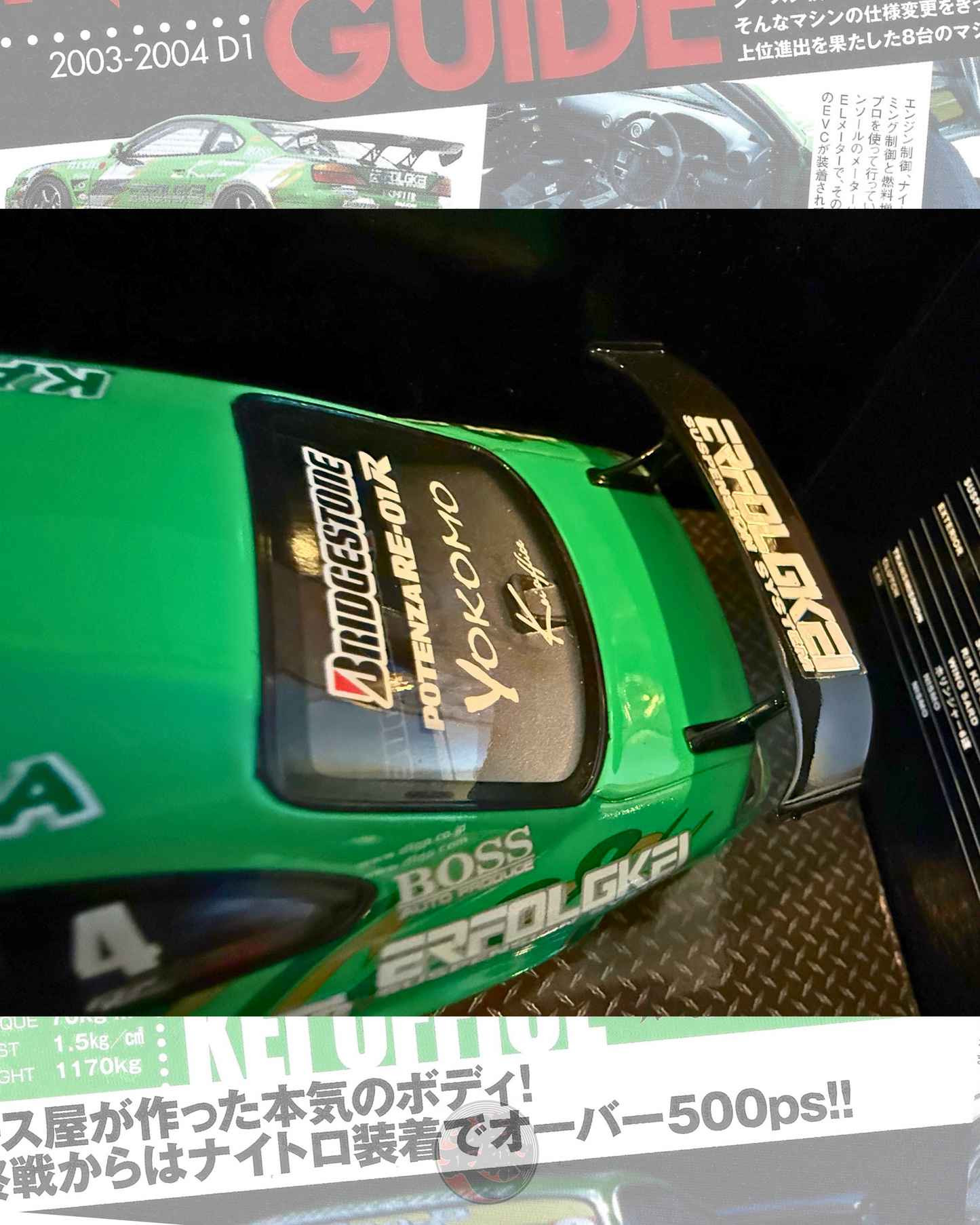 KEI-OFFICE 2004 D1 GP SILVIA S15 1/24 by HOTWORKS