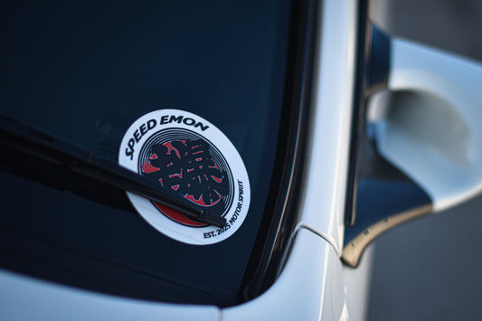 Sticker - SPEED EMON OG Logo (White)