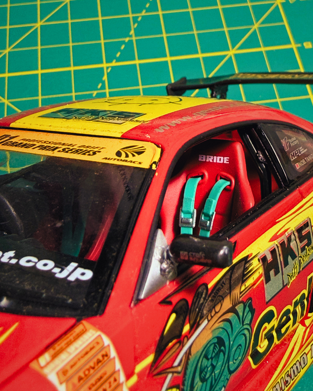 HKS GAENKI 2004 D1 GP S15 Silvia 1/24 by HOTWORKS