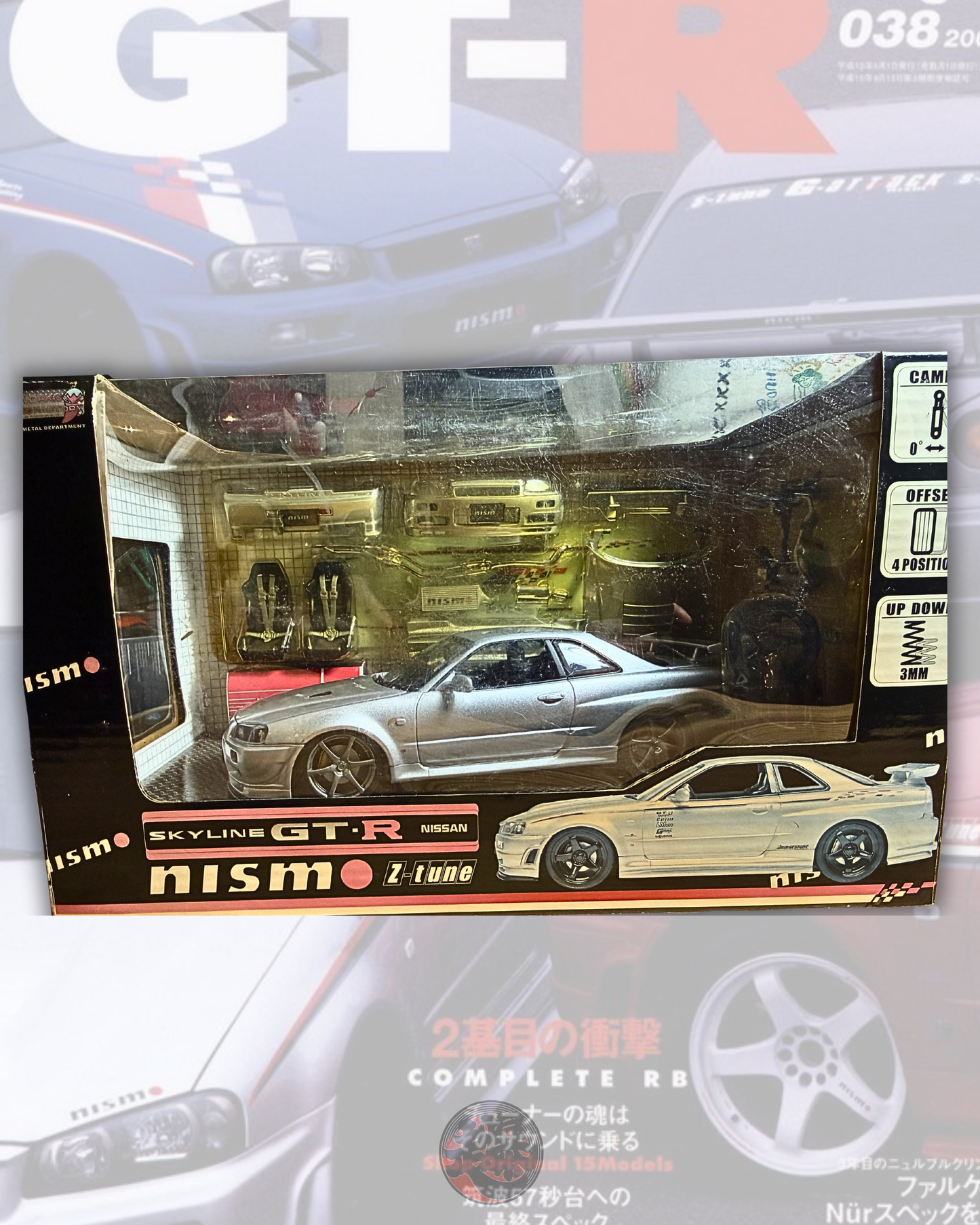 Nissan Skyline R34 GT-R Nismo Z Tune 1/24 by HOTWORKS