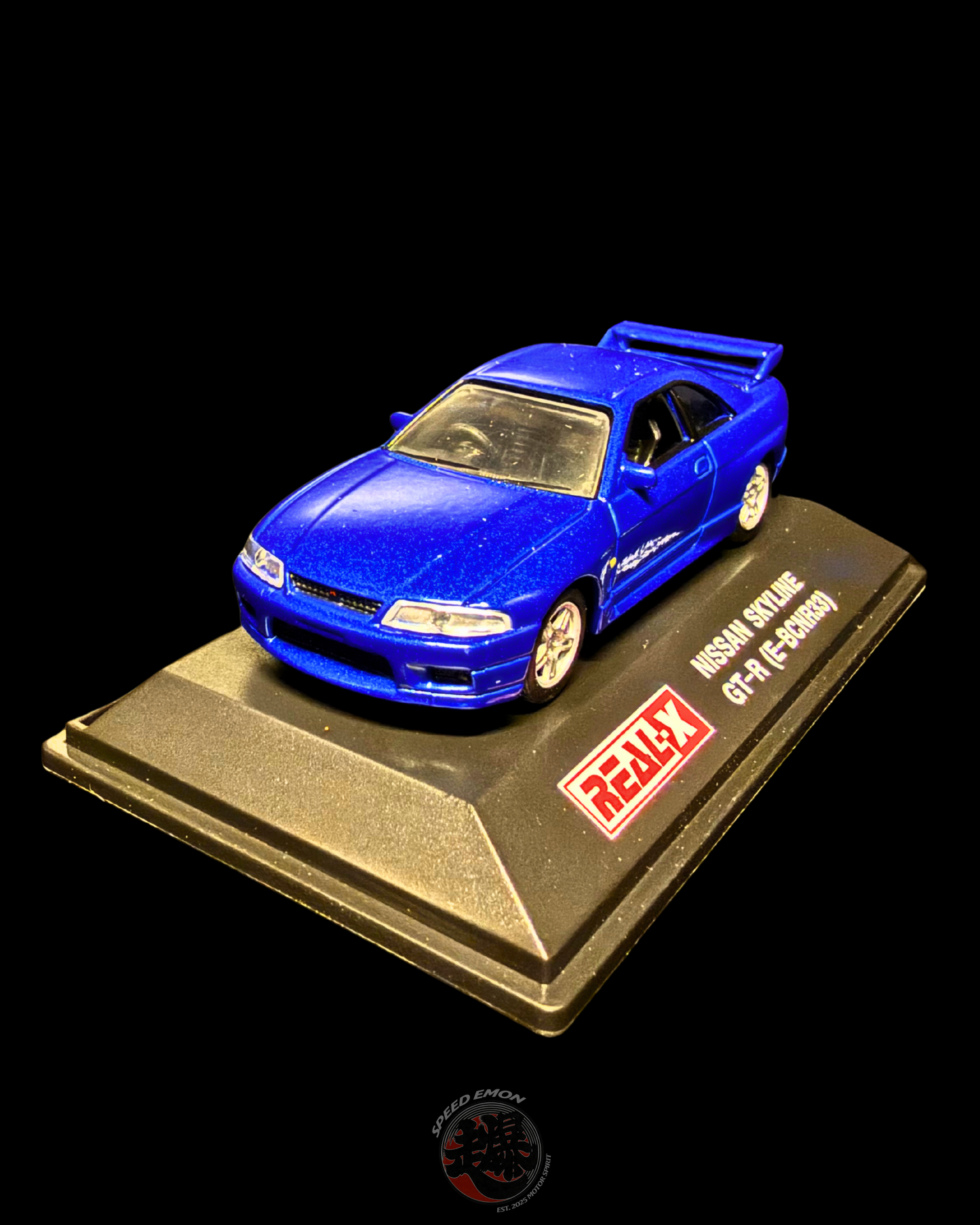 REAL-X Nissan Skyline GT-R (E-BCNR33) 1:72 scale