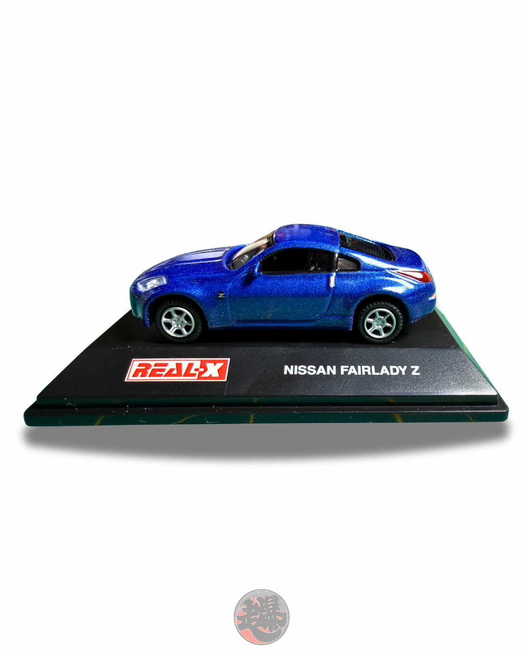REAL-X Nissan Fairlady Z Blue 1:72 scale
