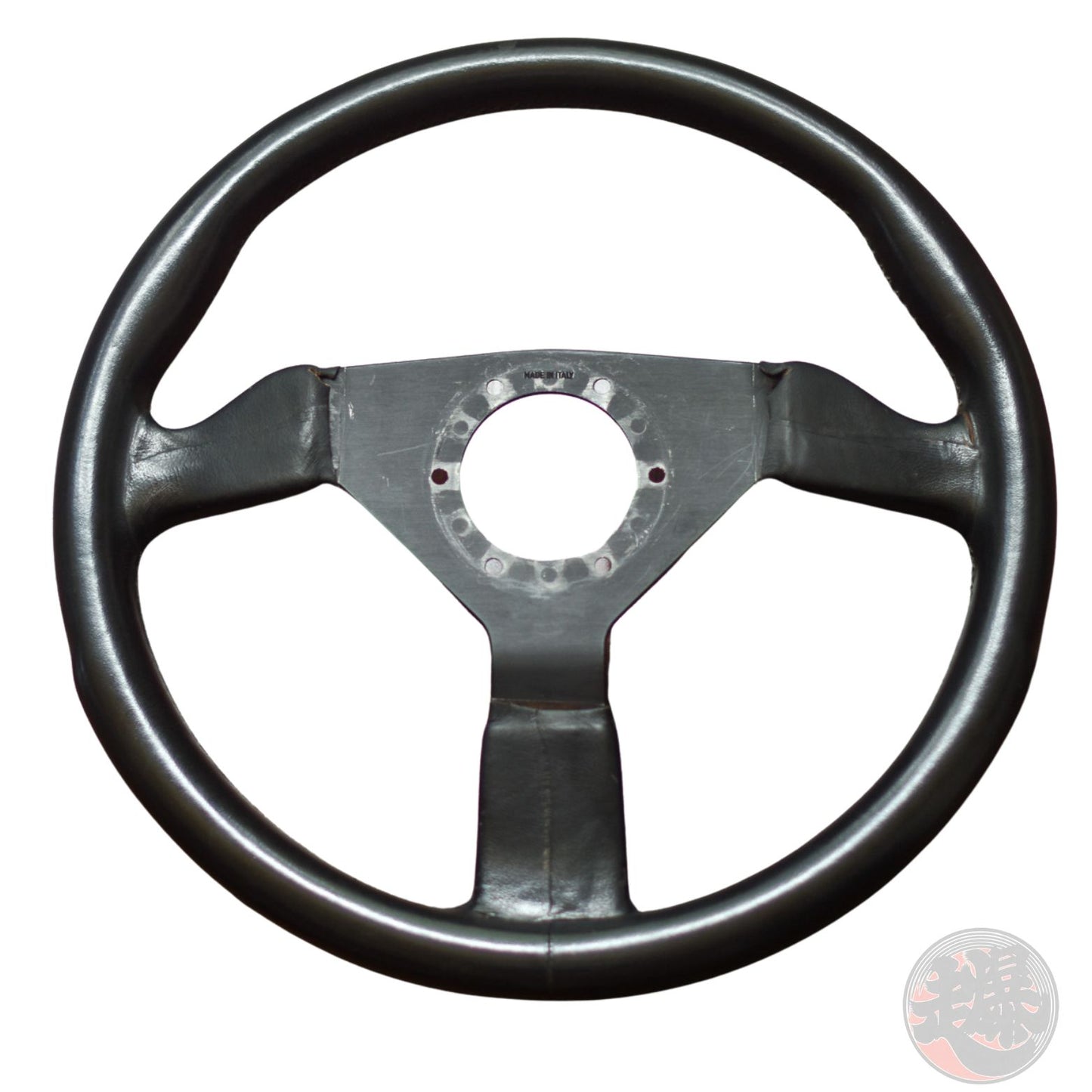 Vintage Nardi Personal Grinta 350mm Black Leather Steering Wheel