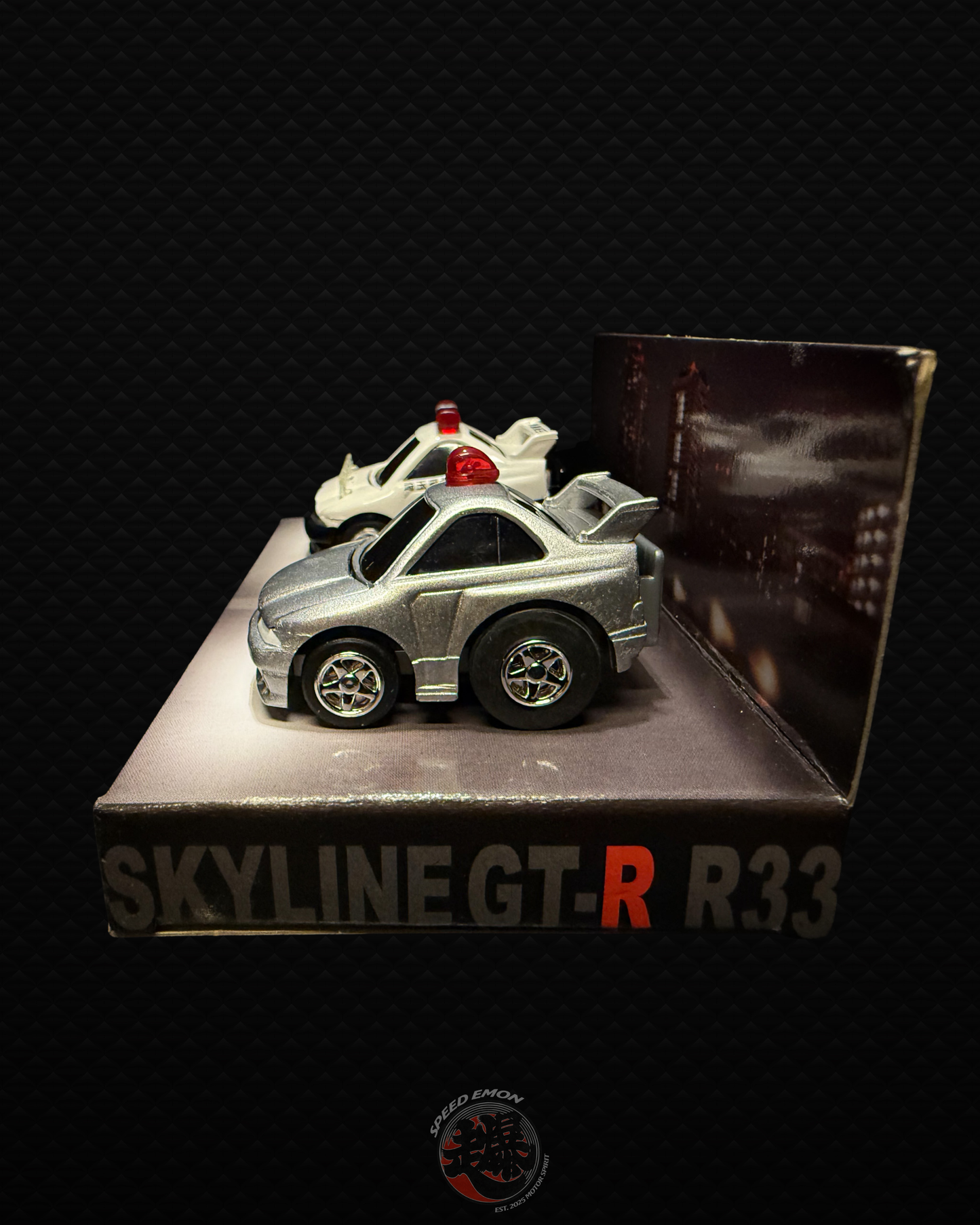 CHORO-Q SKYLINE GT-R BNR33 Patrol Cars