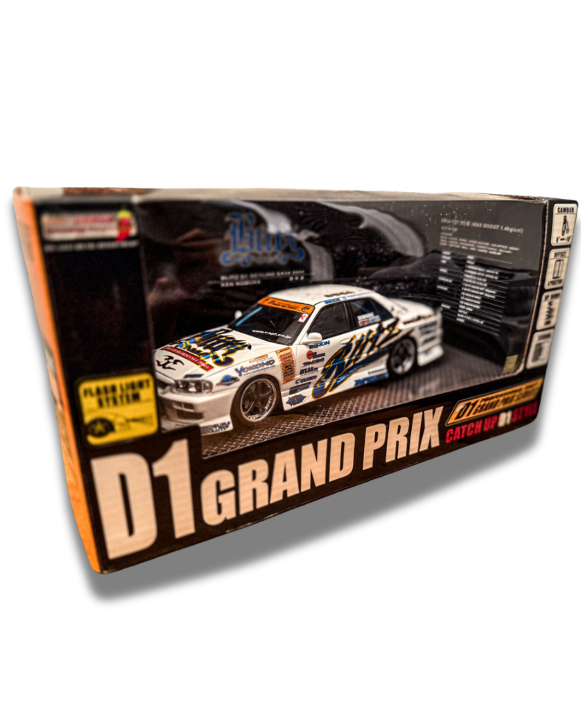 BLITZ 2004 D1 GP ER34 SKYLINE 1/24 by HOTWORKS – Speed Emon