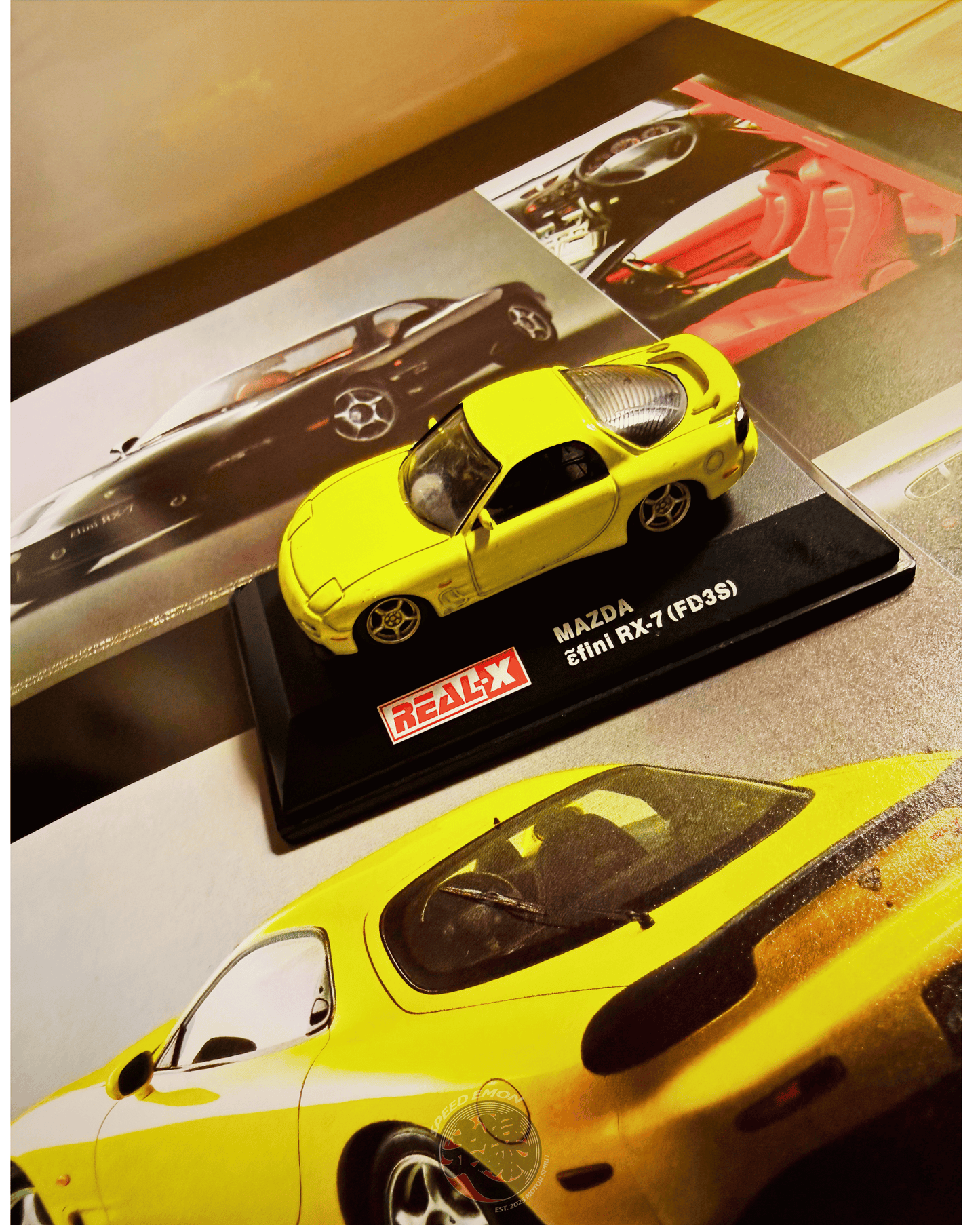 REAL-X Mazda Infini RX-7 FD 1:72 scale