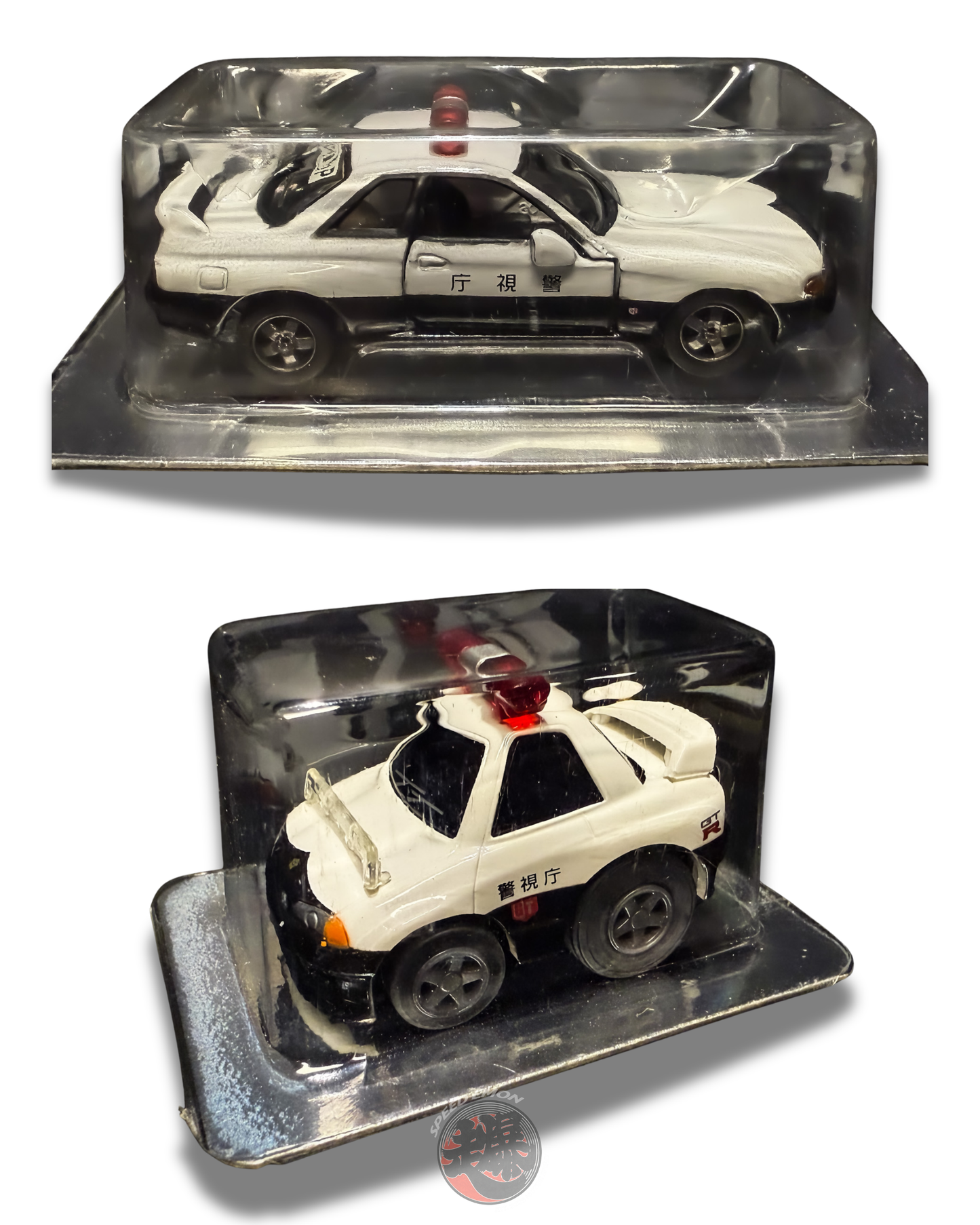 TOMICA x CHORO-Q SKYLINE GT-R BNR32 Patrol Cars (1st Anniversary Edition)