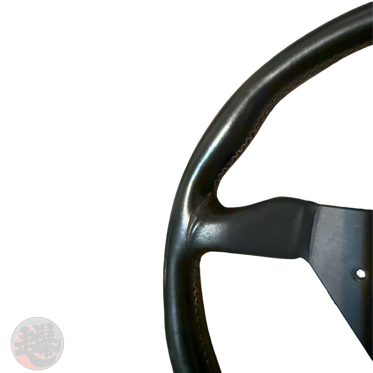Vintage Nardi Personal Grinta 350mm Black Leather Steering Wheel