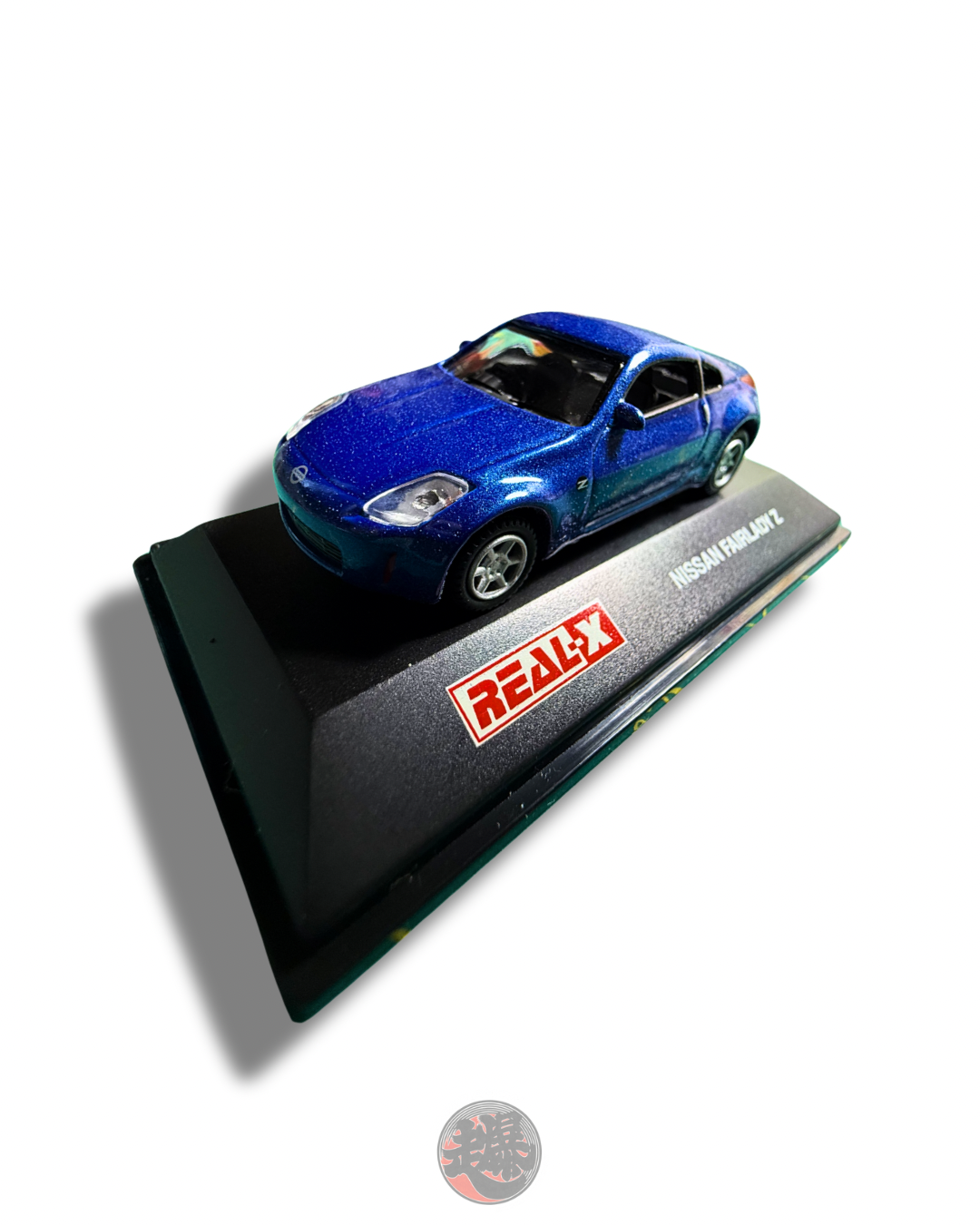REAL-X Nissan Fairlady Z Blue 1:72 scale