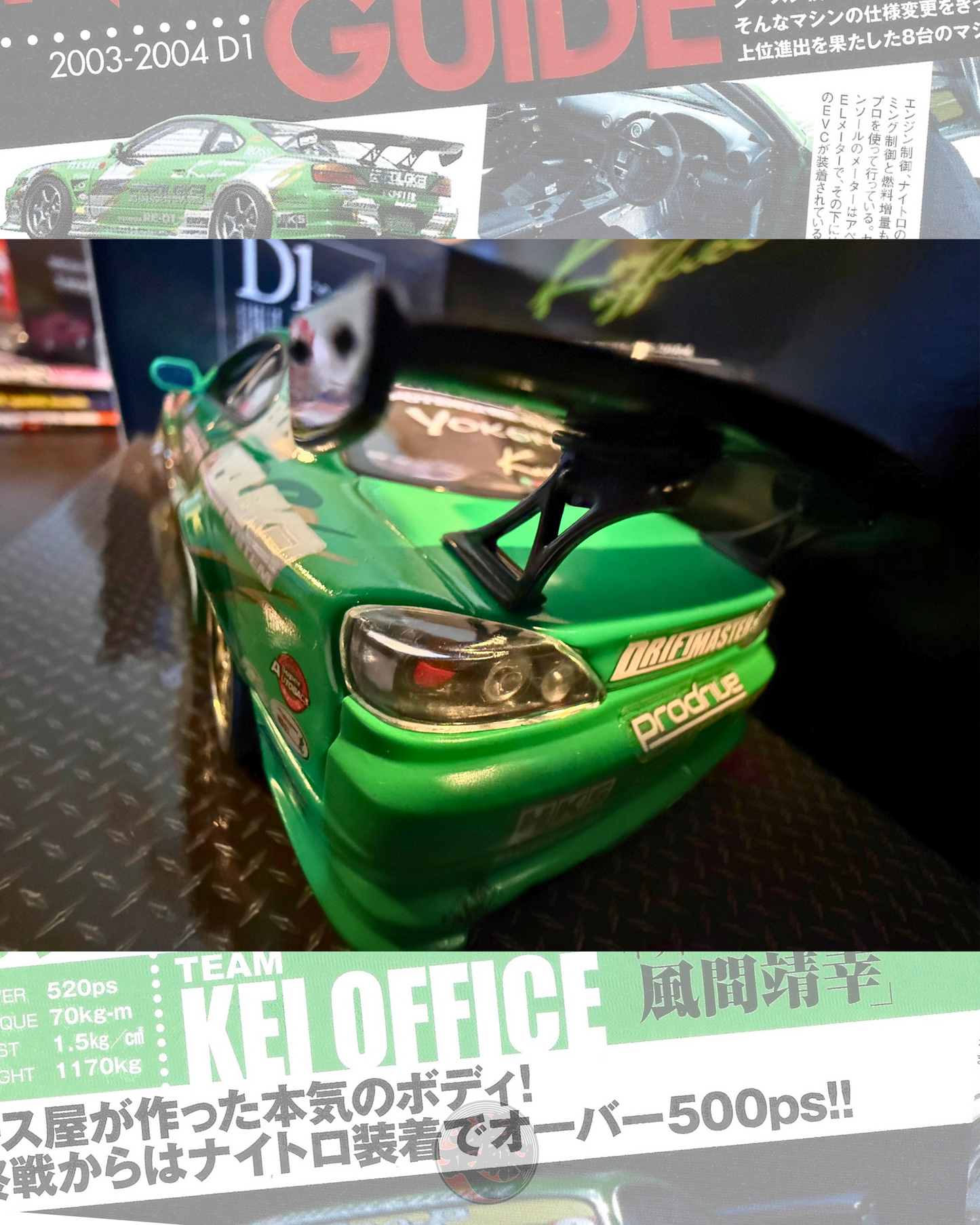 KEI-OFFICE 2004 D1 GP SILVIA S15 1/24 by HOTWORKS