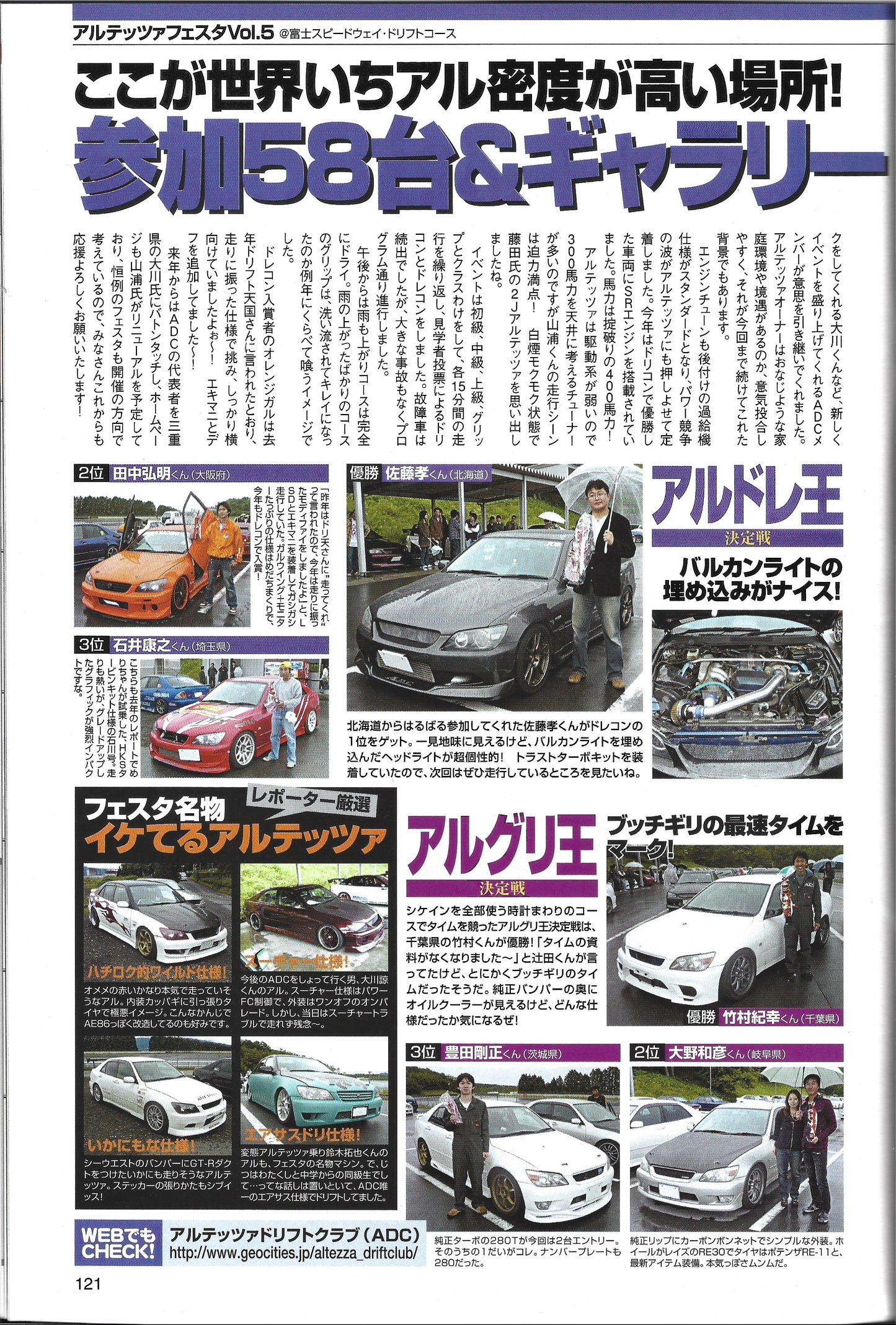 Drift Tengoku 2008 Aug