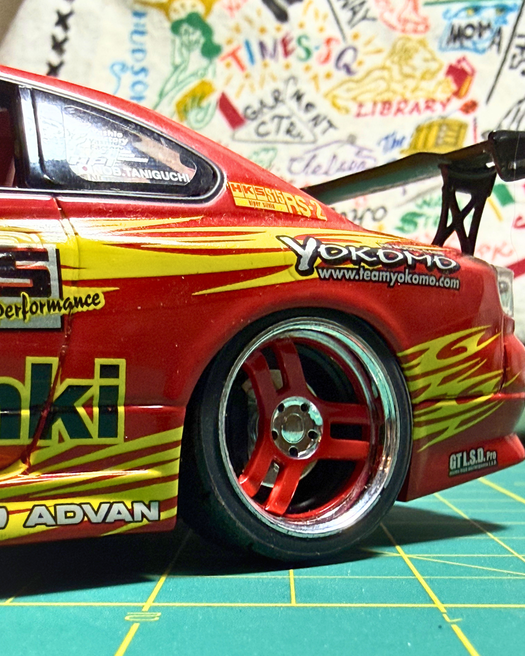HKS GAENKI 2004 D1 GP S15 Silvia 1/24 by HOTWORKS