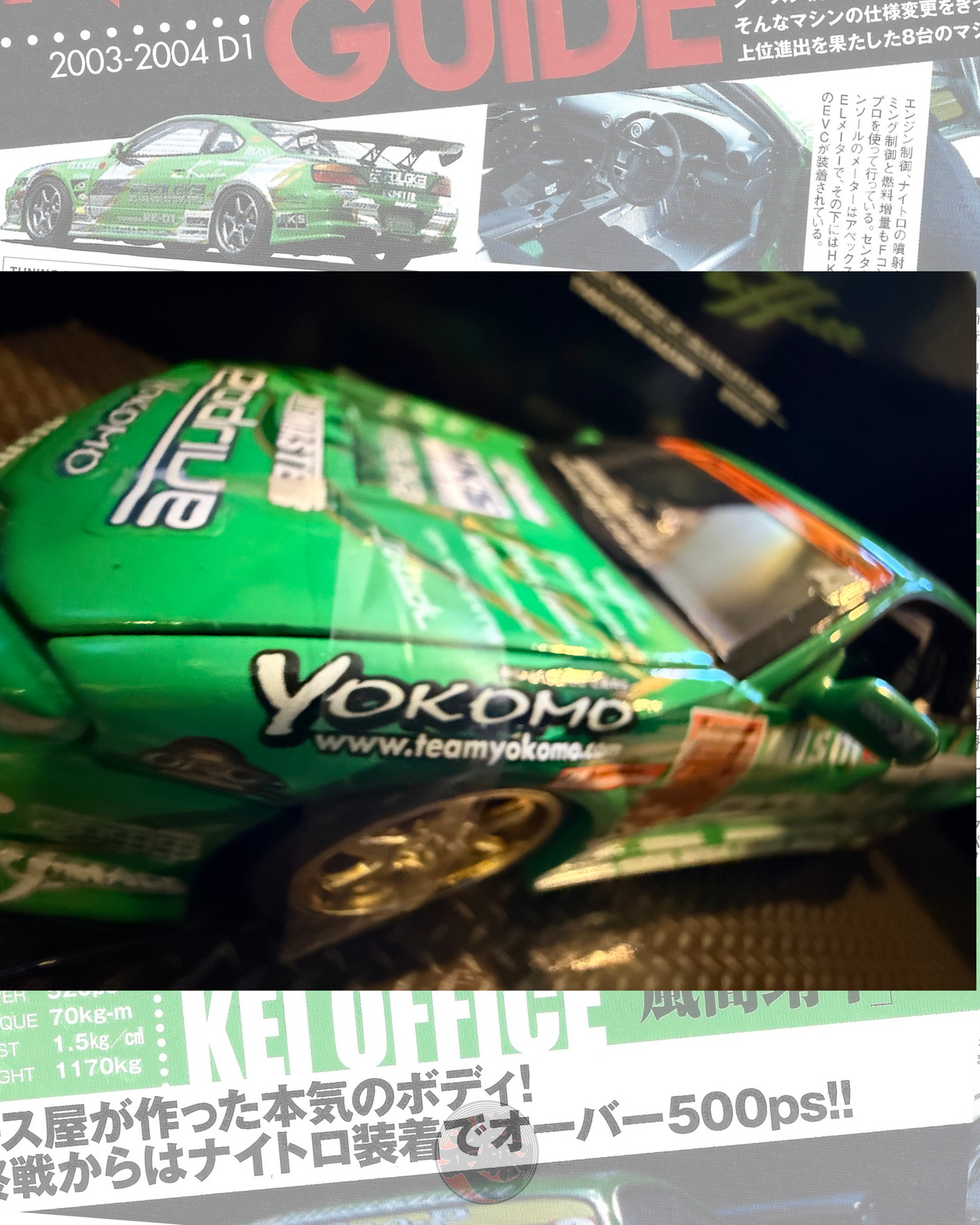 KEI-OFFICE 2004 D1 GP SILVIA S15 1/24 by HOTWORKS