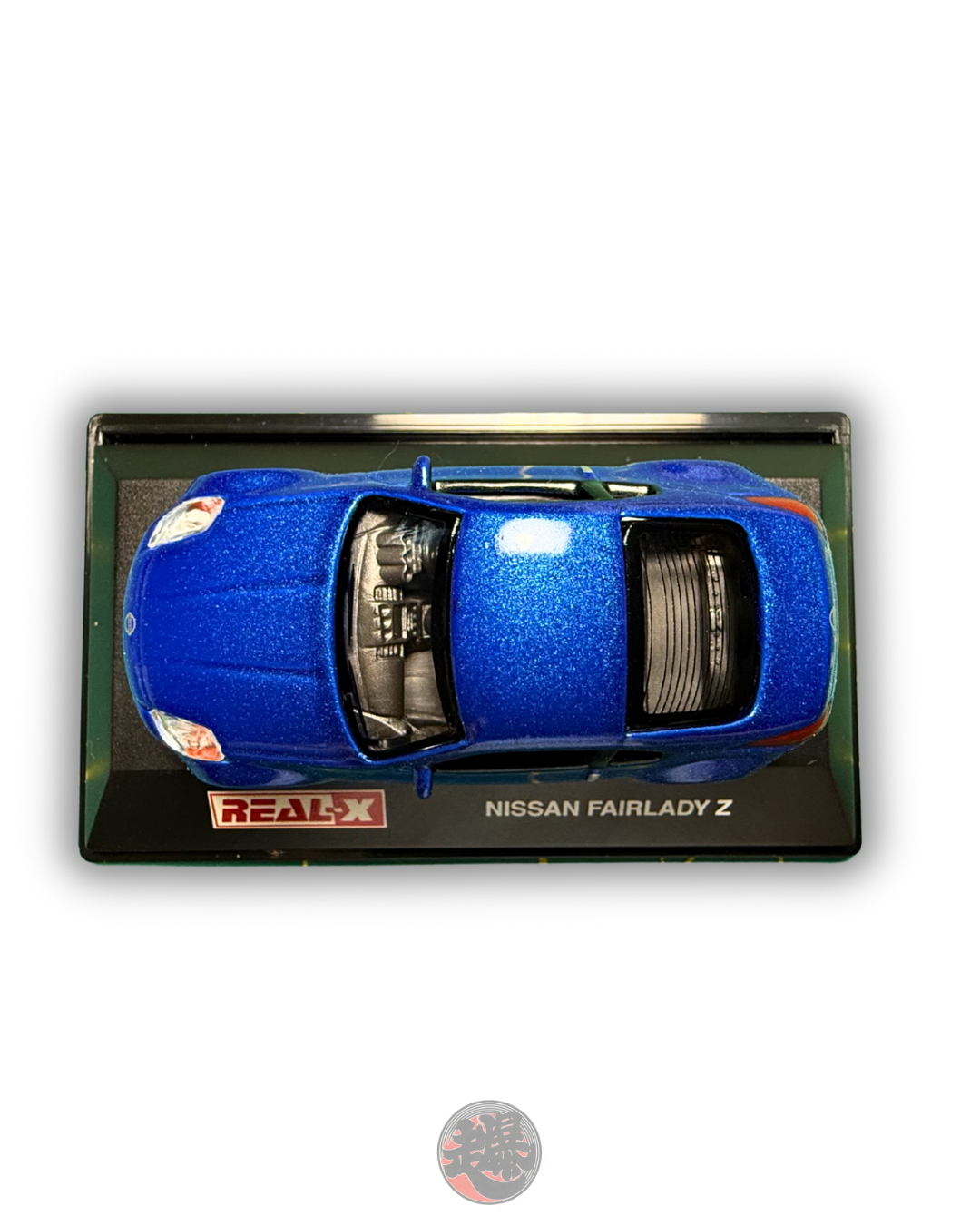 REAL-X Nissan Fairlady Z Blue 1:72 scale