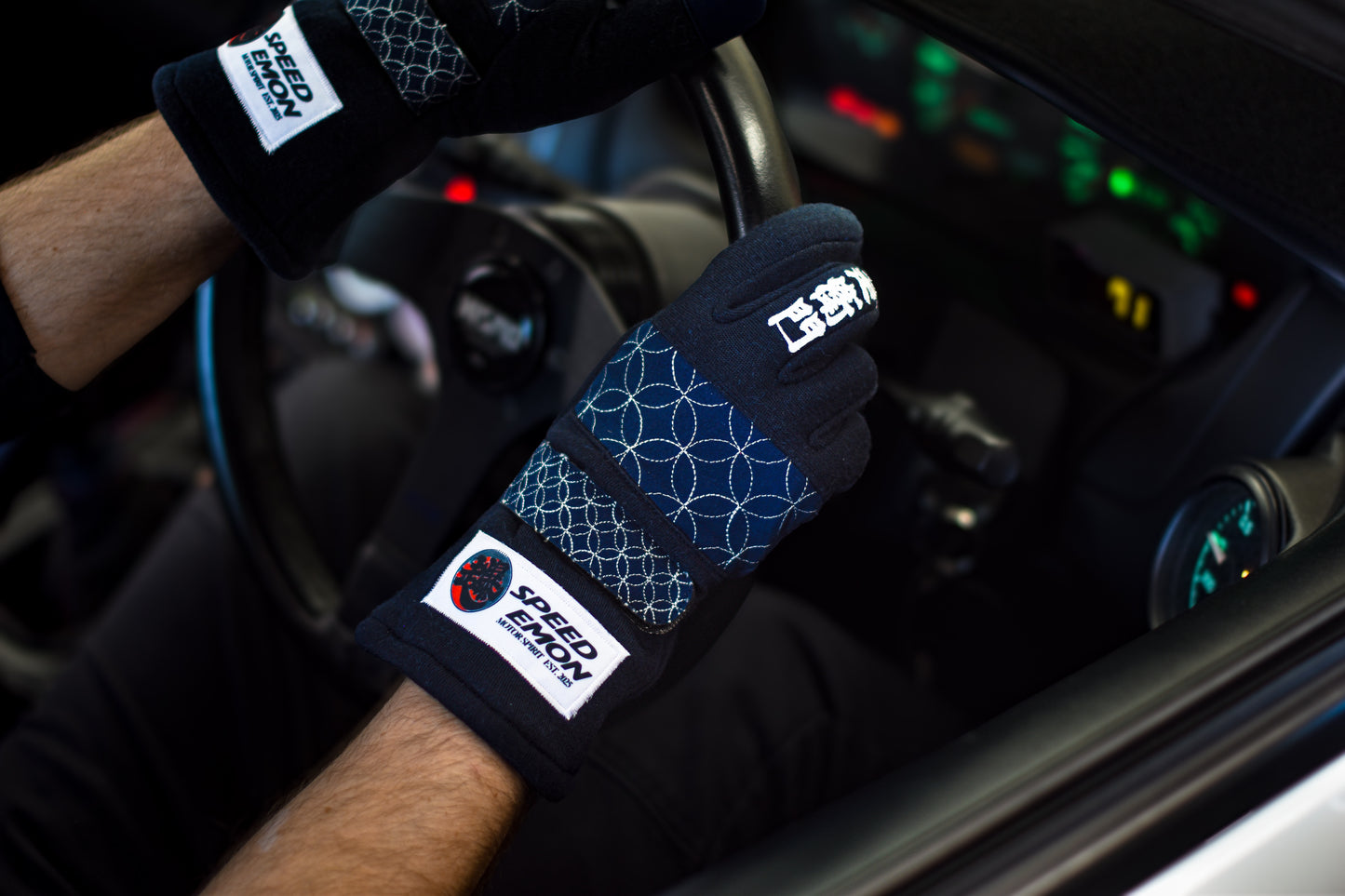 Speed Emon Sashiko Driving Gloves