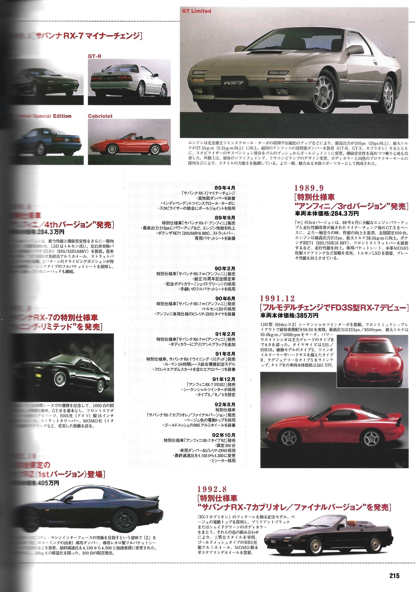 RX7 OWNER’S BOOK