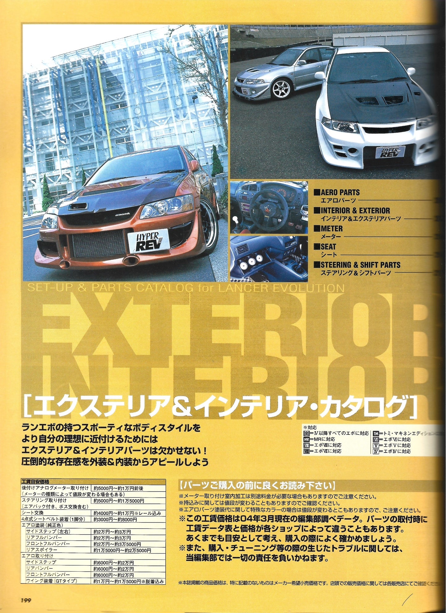 HYPER REV Lancer EVO vol. 95
