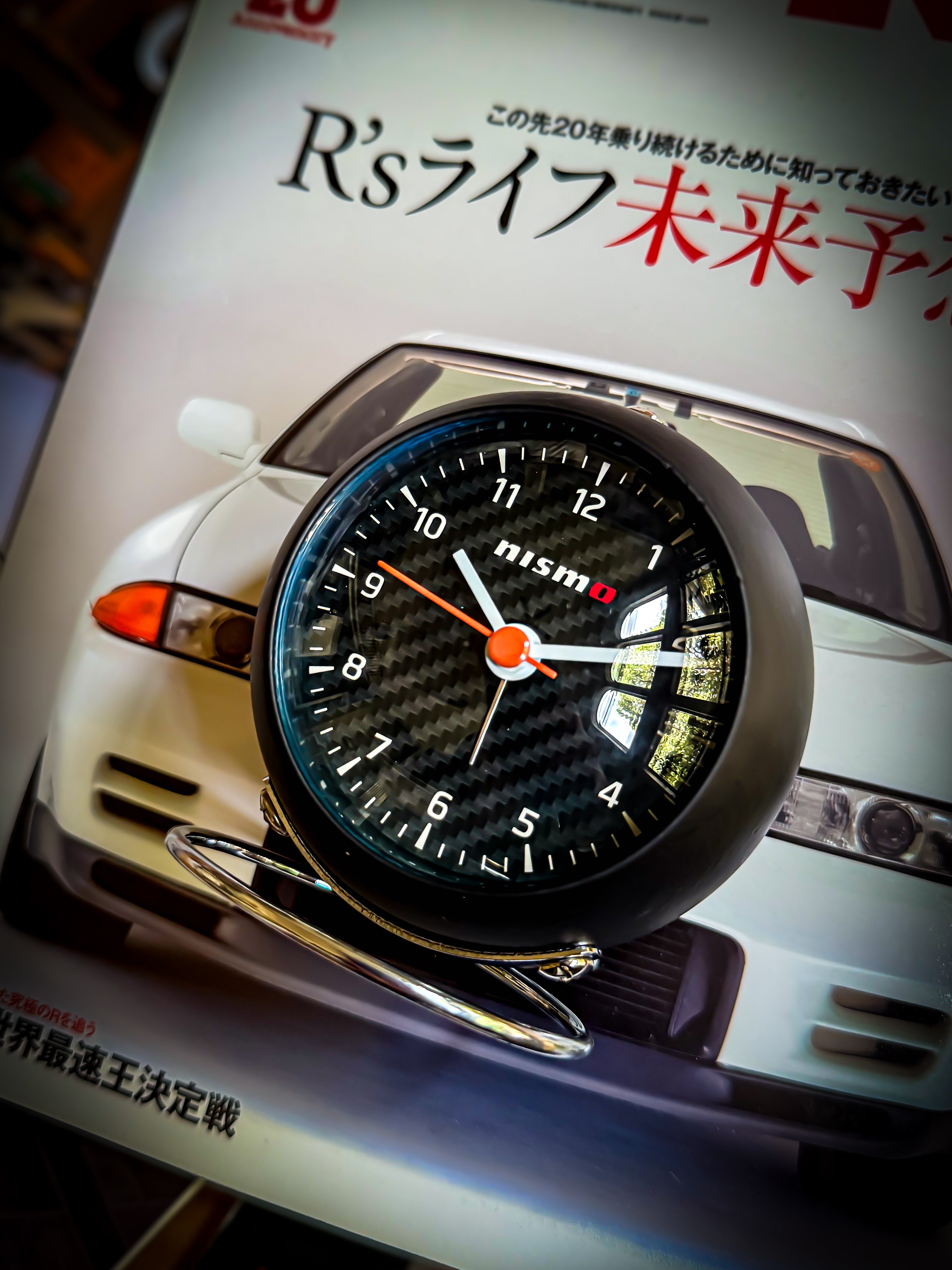 掛時計　NISSAN　nismo NISSAN nismo 電波時計 壁掛け 時計