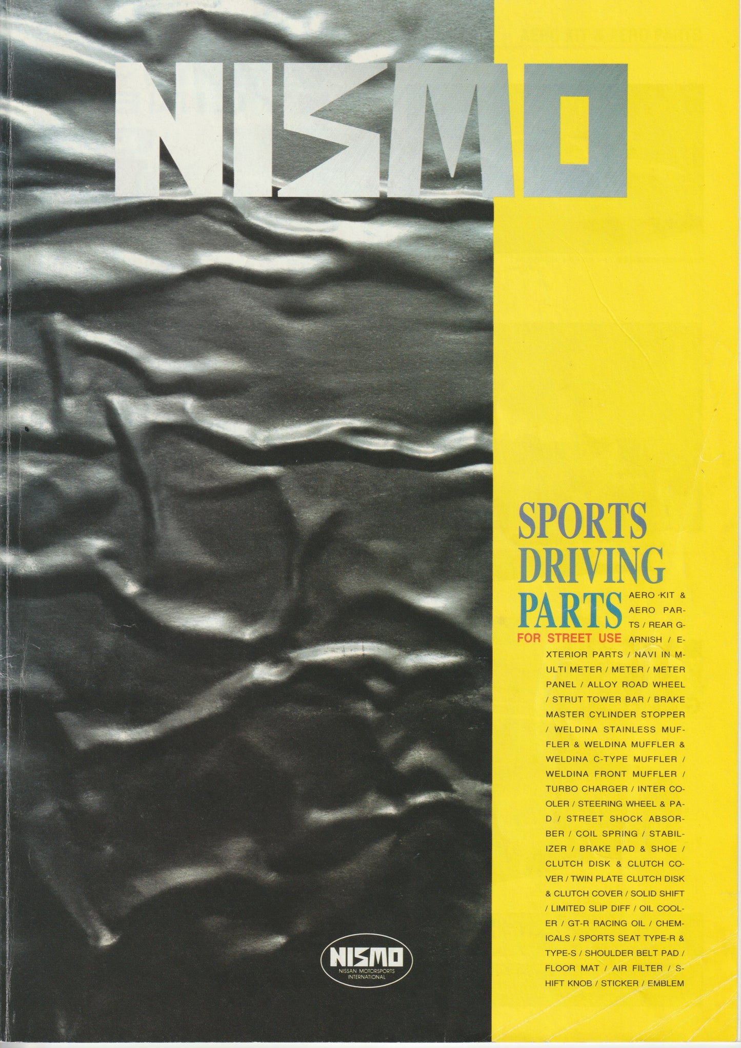 Nismo Sports Driving Parts - Thick Catalog - R32, R33, S14, S13