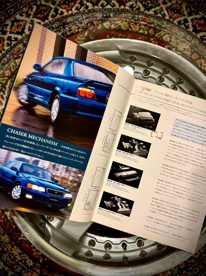 Netz Toyota CHASER Catalog (1998)